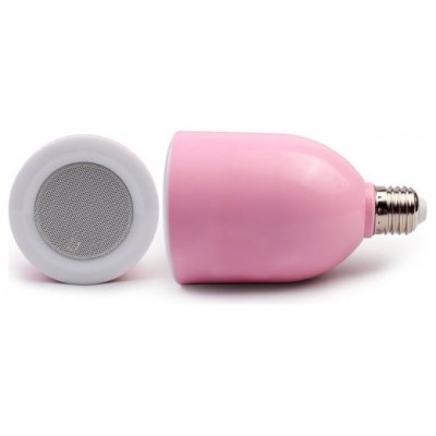 Lampara LED Altavoz Bluetooth Rosa (Espera 2 dias) en Huesoi