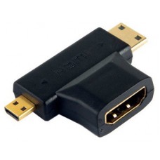 Adaptador HDMI a MiniHDMI+MicroHDMI (Espera 2 dias) en Huesoi
