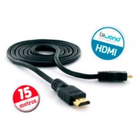Cable HDMI v1.4 Biwond 15m (26AWG) (Espera 2 dias) en Huesoi