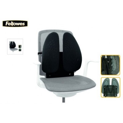 FELLOWES Respaldo ergonomico moldeable Angel en Huesoi