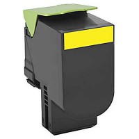 Lexmark 800H4 Cartucho de toner amarillo Alto Rendimiento (3k) en Huesoi