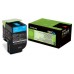 LEXMARK 802C Toner Retornable Cian (1k) en Huesoi