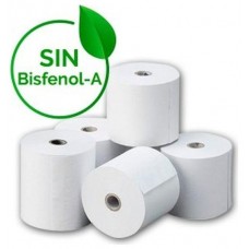 PAPEL TERMICO 80X80X12 MM 56GR. - PAQUETE 8 ROLLOS - en Huesoi