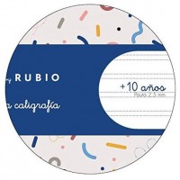 CUADERNO GRAPADO A4 50HOJAS PAUTA 2,5MM MR CON EJERCICIOS RUBIO MIQUELRIUS 8146 (Espera 4 dias) en Huesoi