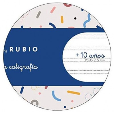 CUADERNO GRAPADO A4 50HOJAS PAUTA 2,5MM MR CON EJERCICIOS RUBIO MIQUELRIUS 8146 (Espera 4 dias) en Huesoi