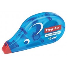 CORRECTOR ESCRITURA TIPPEX BIC POCKET MOUSE 10U en Huesoi