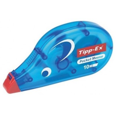 CORRECTOR ESCRITURA TIPPEX BIC POCKET MOUSE 10U en Huesoi