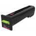 Lexmark CX820 Cartucho de toner magenta alto rendimiento en Huesoi