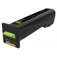 Lexmark CX820 Cartucho de toner amarillo alto rendimiento en Huesoi