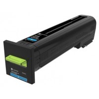 Lexmark CX825 Cartucho de toner cian rendimiento extra alto en Huesoi