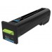 Lexmark CX825 Cartucho de toner cian rendimiento extra alto en Huesoi
