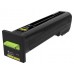 Lexmark CX825 Cartucho de toner amarillo rendimiento extra alto en Huesoi