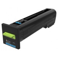 Lexmark CX82x, CX860 Cartucho de toner cian alto rendimiento Retornable en Huesoi