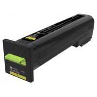 Lexmark CX82x, CX860 Cartucho de toner amarillo alto rendimiento Retornable en Huesoi