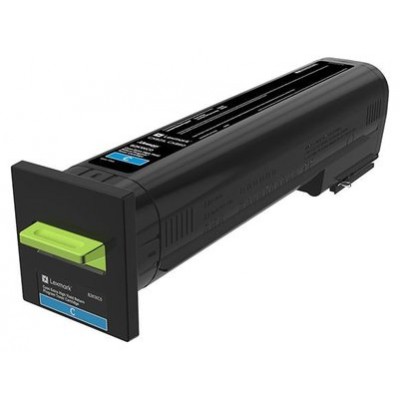 Lexmark CX825, CX860 Cartucho de toner cian rendimiento extra alto Retornable en Huesoi