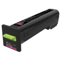 Lexmark CX825, CX860 Cartucho de toner magenta rendimiento extra alto Retornable en Huesoi