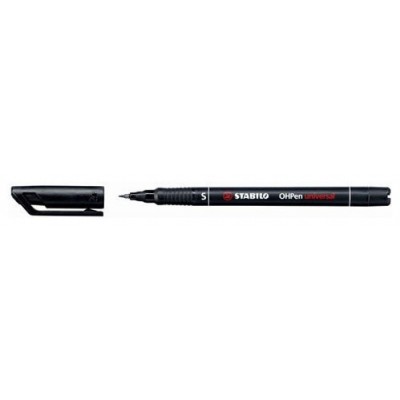 MARCADOR PERMANENTE PUNTA SUPERFINA OHPEN UNIVERSAL 0,4MM. NEGRO STABILO 841/46 (MIN10) (Espera 4 dias) en Huesoi
