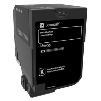 Lexmark CX725 Cartucho de toner negro de alto rendimiento en Huesoi