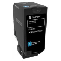 Lexmark CX725 Cartucho de toner cian de alto rendimiento en Huesoi