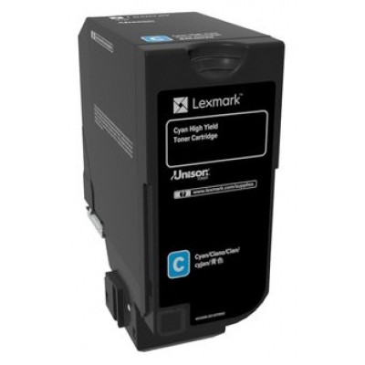 Lexmark CX725 Cartucho de toner cian de alto rendimiento en Huesoi