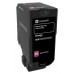 Lexmark CX725 Cartucho de toner magenta de alto rendimiento en Huesoi