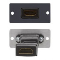 Kramer Electronics W-H(W-HDMI)(B) placa de pared y cubierta de interruptor Negro (Espera 4 dias) en Huesoi