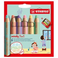 STABILO woody 3 in 1 Colores surtidos 6 pieza(s) (Espera 4 dias) en Huesoi