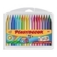 ESTUCHE 36 CERAS PLASTIDECOR BIC 8823372 (Espera 4 dias) en Huesoi