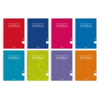 CUADERNO TAPA CONTRACOLADA UNICLASIC FOLIO 80 HOJAS 90GR. 4X4 COLORES SURTIDOS PAPYRUS 88441099 (MIN5) (Espera 4 dias) en Huesoi