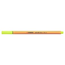 ROTULADOR PUNTA FINA POINT 88 0.4MM AMARILLO NEON STABILO 88/024 (MIN10) (Espera 4 dias) en Huesoi