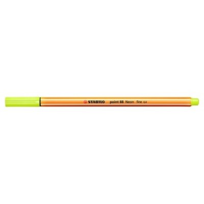 ROTULADOR PUNTA FINA POINT 88 0.4MM AMARILLO NEON STABILO 88/024 (MIN10) (Espera 4 dias) en Huesoi