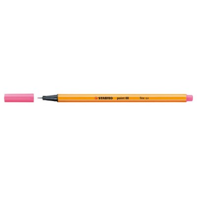 ROTULADOR PUNTA FINA POINT 88 0.4MM ROSA CLARO STABILO 88/29 (MIN10) (Espera 4 dias) en Huesoi