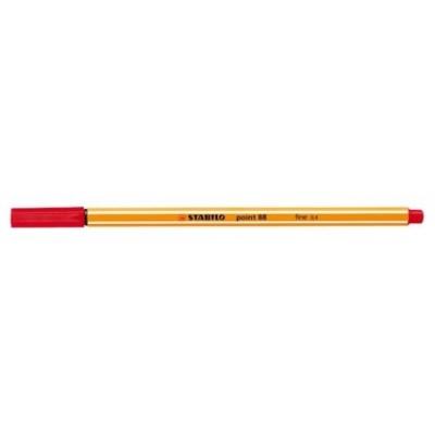 ROTULADOR PUNTA FINA POINT 88 0.4MM ROJO STABILO 88/40 (MIN10) (Espera 4 dias) en Huesoi