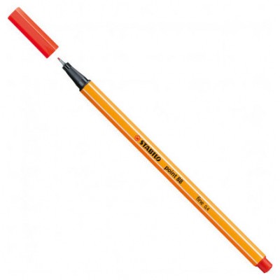 ROTULADOR PUNTA FINA POINT 88 0.4MM CARMÍN STABILO 88/48 (MIN10) (Espera 4 dias) en Huesoi