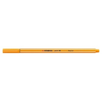 ROTULADOR PUNTA FINA POINT 88 0.4MM NARANJA STABILO 88/54 (MIN10) (Espera 4 dias) en Huesoi
