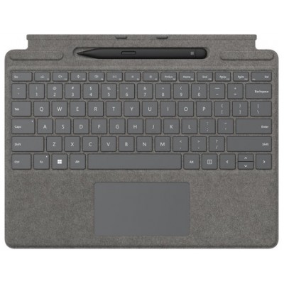 MICROSOFT SURFACE PRO 8/9/10/X TYPE COVER SIGNATURE PLATINUM + SLIM PEN 2 (Espera 4 dias) en Huesoi