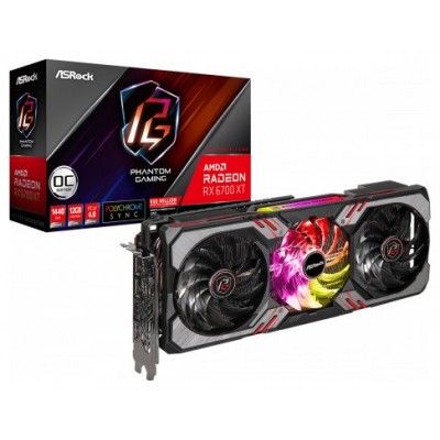 Asrock Phantom Gaming RX 6700 XT 12GB OC AMD Radeon RX 6700 XT GDDR6 (Espera 4 dias) en Huesoi