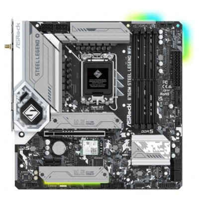 Asrock B760M Steel Legend WiFi Intel B760 LGA 1700 micro ATX (Espera 4 dias) en Huesoi