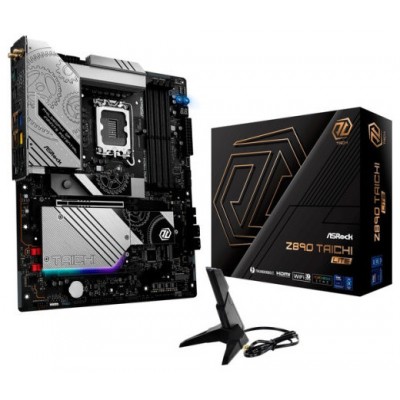 PLACA ASROCK Z890 TAICHI LITE,INTEL,1851,Z890,4DDR5,256GB,2HDMI+THUNDERBOLT,4SATA3+4M.2,1X5 +1X2.5 GIGABITLAN,WIFI7+BT5.4,13USB3.2,ATX (Espera 4 dias) en Huesoi