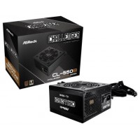 FUENTE ALIMENTACION ASROCK CL-550B,PSU,550W,80 PLUS BRONZE,120MM,ACTIVE PFC,PCI-E (6+2 pin)x4,SATA (5 pin)x4 (Espera 4 dias) en Huesoi