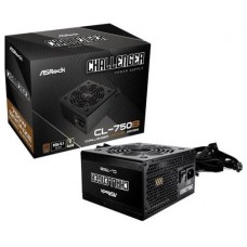 FUENTE ALIMENTACION ASROCK CL-750B,PSU,750W,80 PLUS BRONZE,120MM,ACTIVE PFC,PCI-E 5.1 (12+4pin)x1,PCI-E (6+2 pin)x4,SATA (5 pin)x4 (Espera 4 dias) en Huesoi