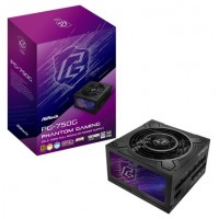 FUENTE ALIMENTACION ASROCK PG-750G,PSU,750W,80 PLUS GOLD/A,135MM,MODULAR,PCI-E 5.1 (12+4pin)x1,PCI-E (6+2 pin)x3,SATA (5 pin)x9 (Espera 4 dias) en Huesoi