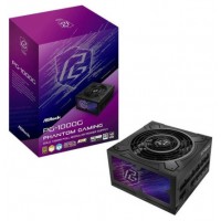 FUENTE ALIMENTACION ASROCK PG-1000G,PSU,1000W,80 PLUS GOLD/A,135MM,MODULAR,PCI-E 5.1 (12+4pin)x1,PCI-E (6+2 pin)x3,SATA (5 pin)x9 (Espera 4 dias) en Huesoi