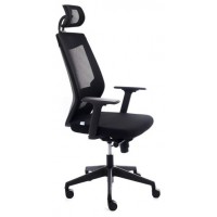 SILLA SINCRO AJUSTE LUMBAR MALLA/NEGRO ROCADA 908-4 (Espera 4 dias) en Huesoi