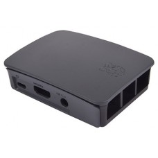 RASPBERRY CAJA PARA RASPBERRY OFICIAL PI 3,  NEGRO, GRIS (9098138) (Espera 4 dias) en Huesoi