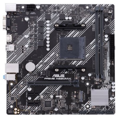 PLACA BASE ASUS PRIME A520M-K en Huesoi