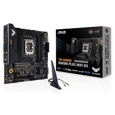ASUS TUF GAMING B660M- PLUS WIFI D4 Intel B660 LGA 1700 micro ATX (Espera 4 dias) en Huesoi