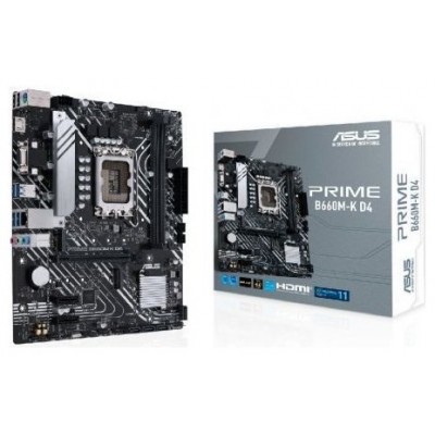 PLACA BASE ASUS PRIME B660M-K D4 en Huesoi
