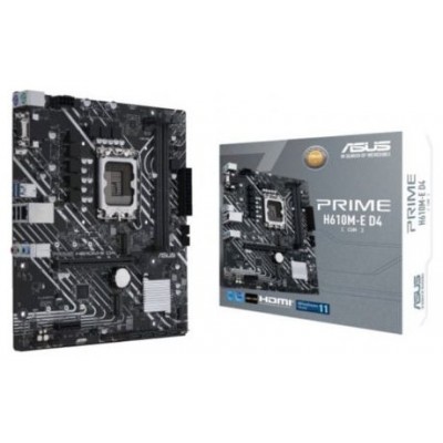 PLACA BASE ASUS PRIME H610M-E D4-CSM LGA 1700 MICRO ATX· (Espera 4 dias) en Huesoi