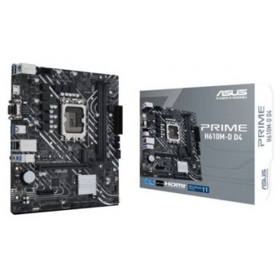 PLACA BASE ASUS PRIME H610M-D D4 en Huesoi